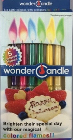 Coloured Flame Candles